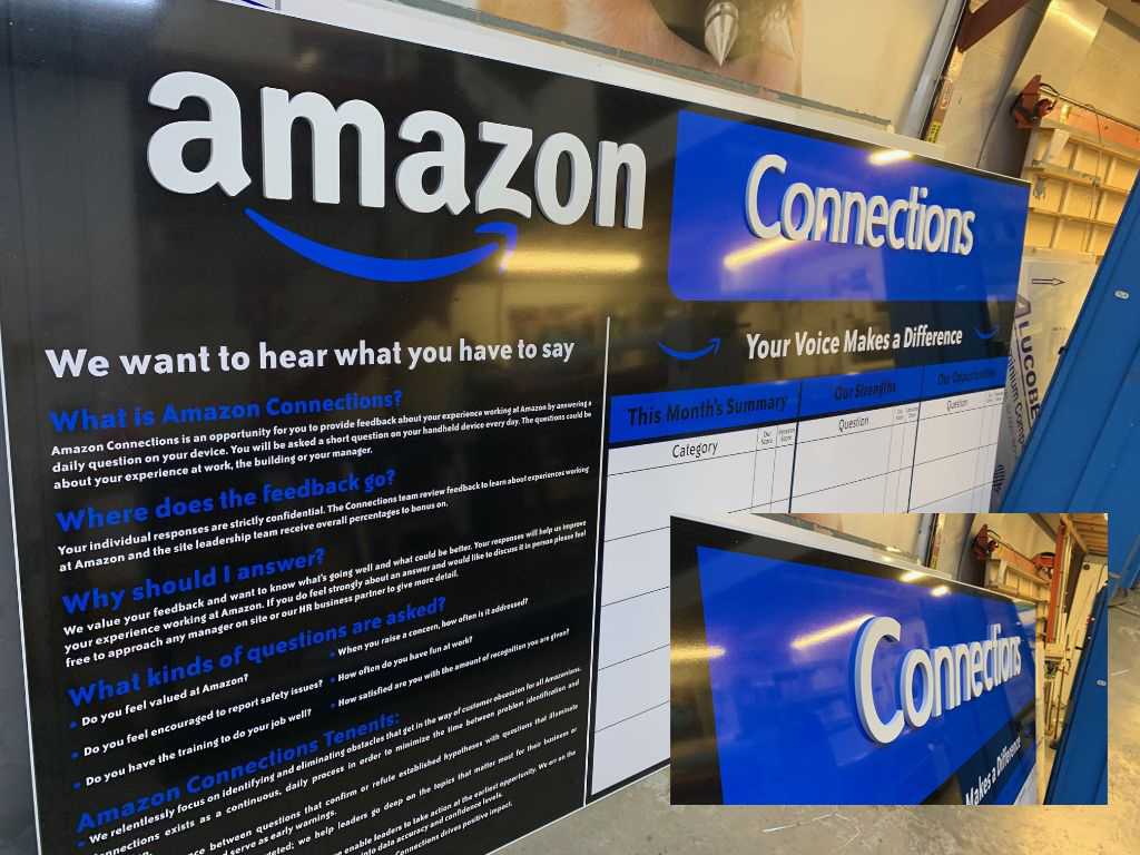 Kirkby Signs Amazon Warehouse 14 Kirkby Signs