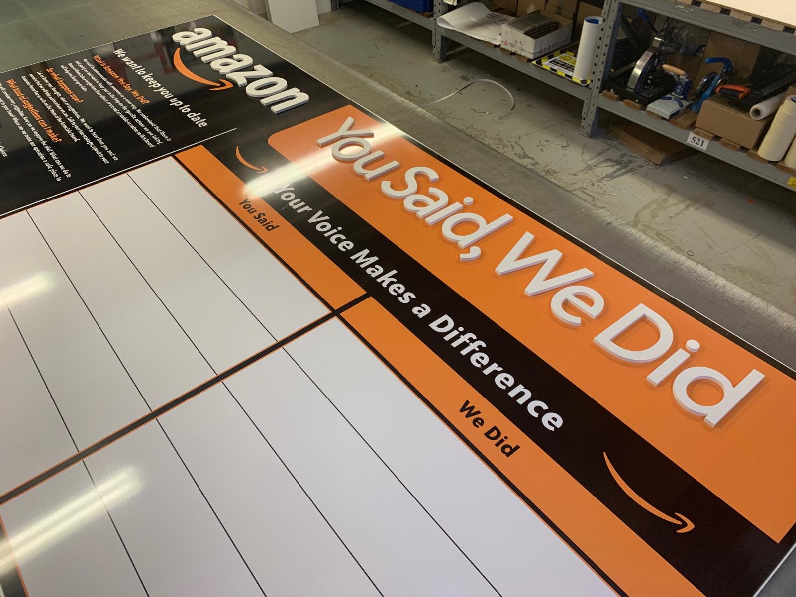 Kirkby Signs Amazon Warehouse 34 Kirkby Signs